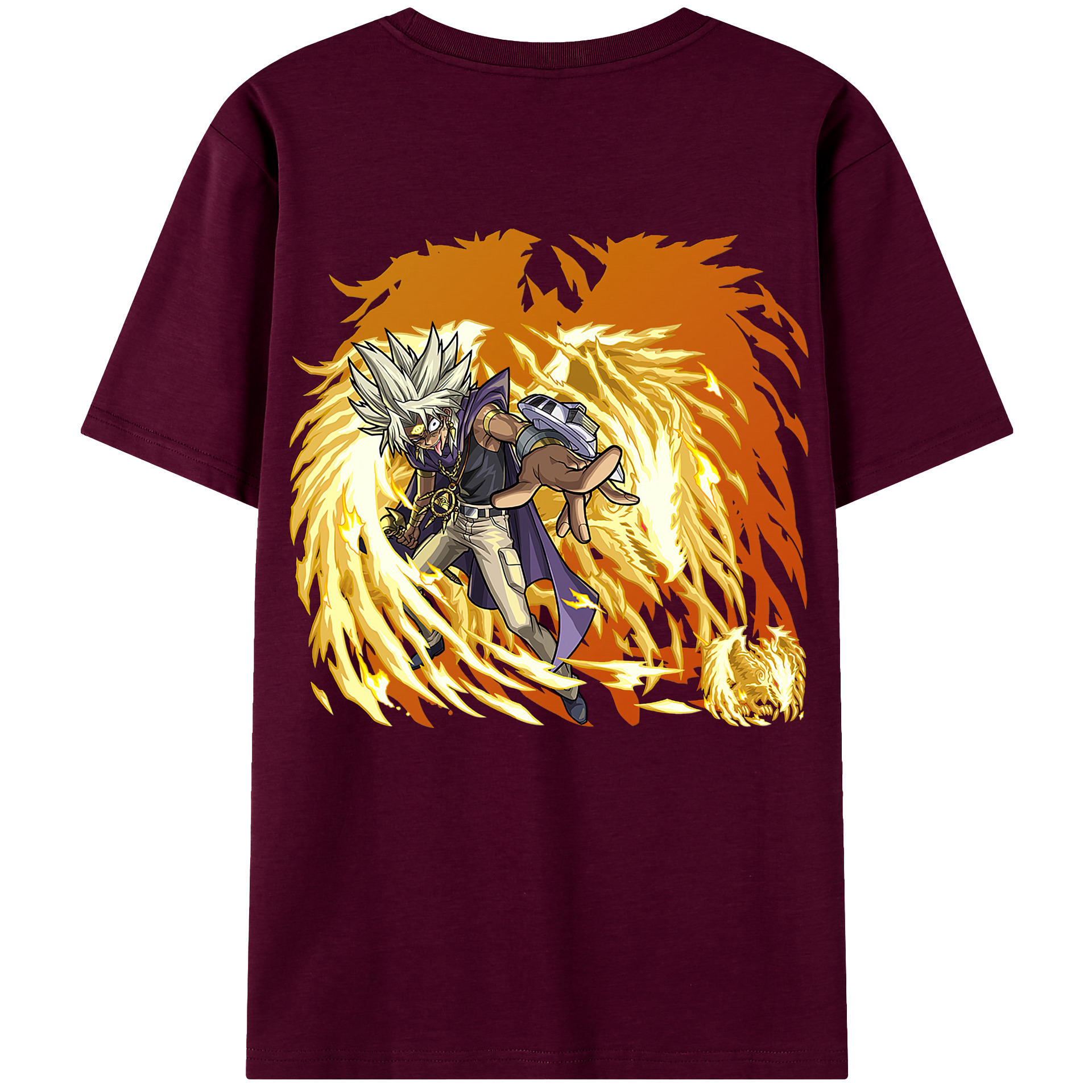 （画像用） 遊☆戯☆王 Yu-Gi-Oh! レディース半袖Tシャツ(バックプリント)